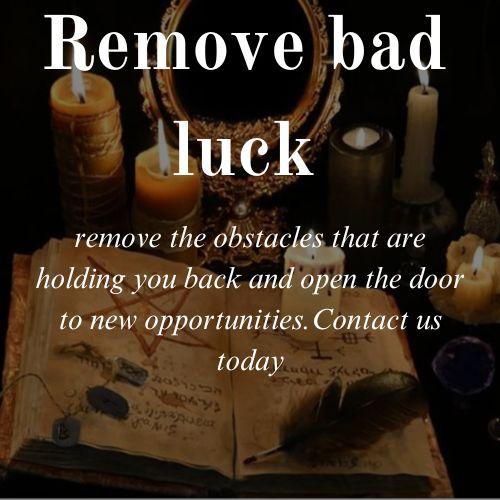 Remove bad luck