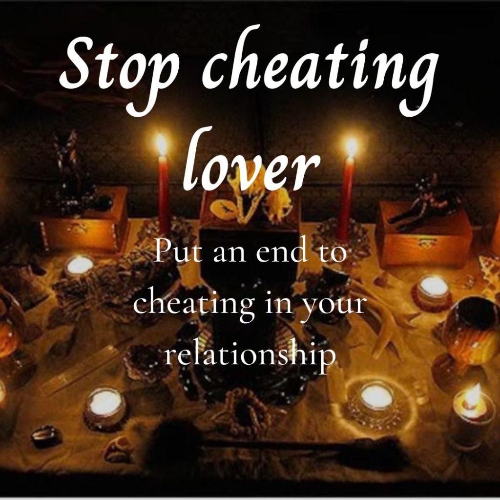 Stop cheating lover
