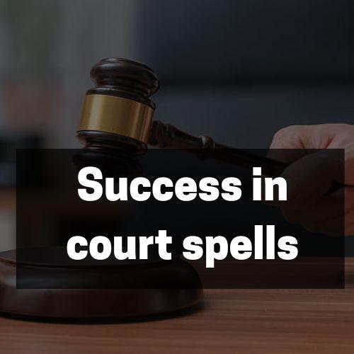 Success in court spells