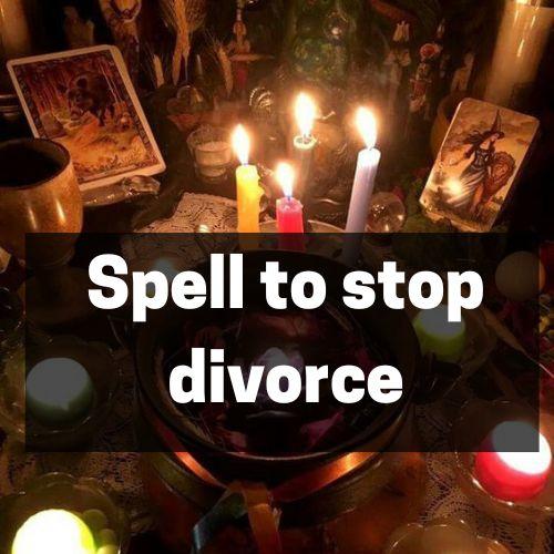 Stop to stop divorce