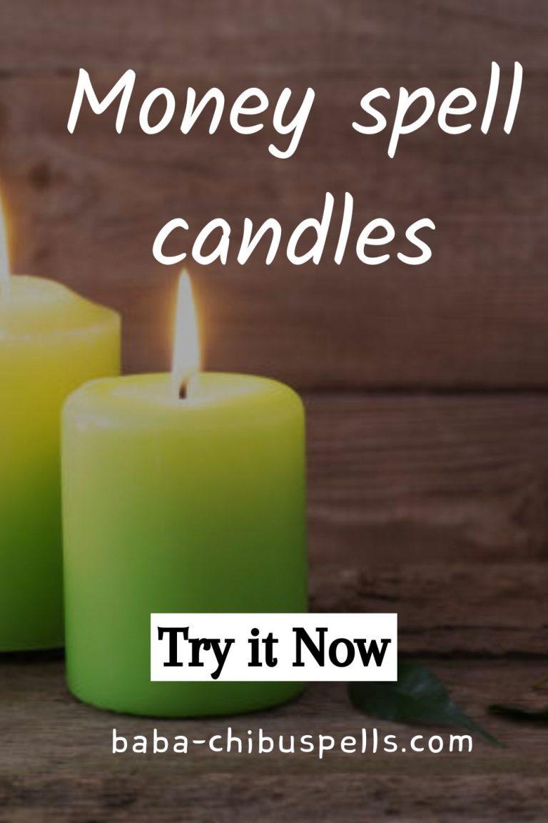 Money Spell Candles