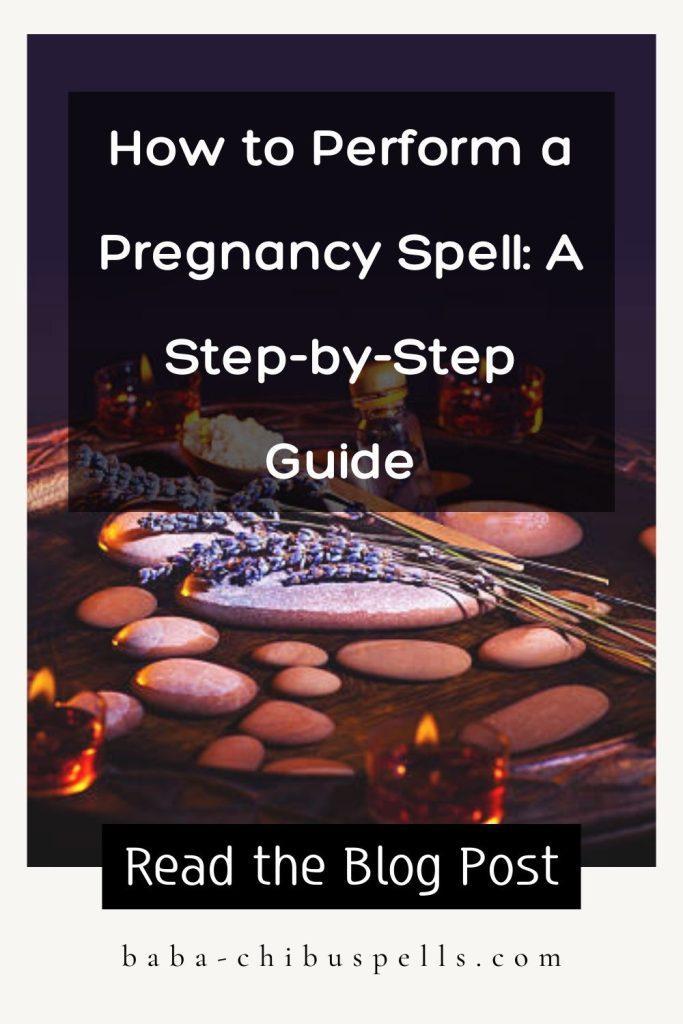 Spell to Get Pregnant