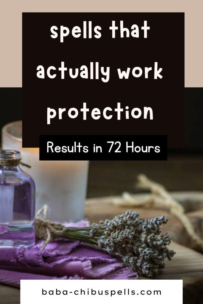 Spells that Actually Work Protection