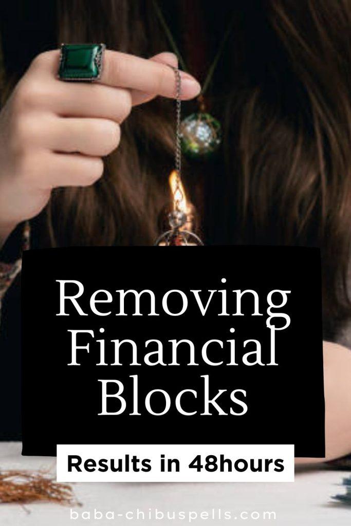 Removing Financial Blocks