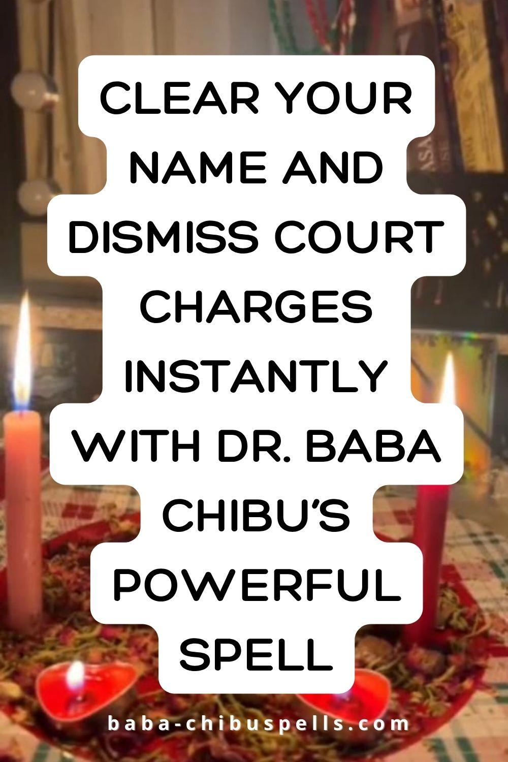 Dismiss Court Charges