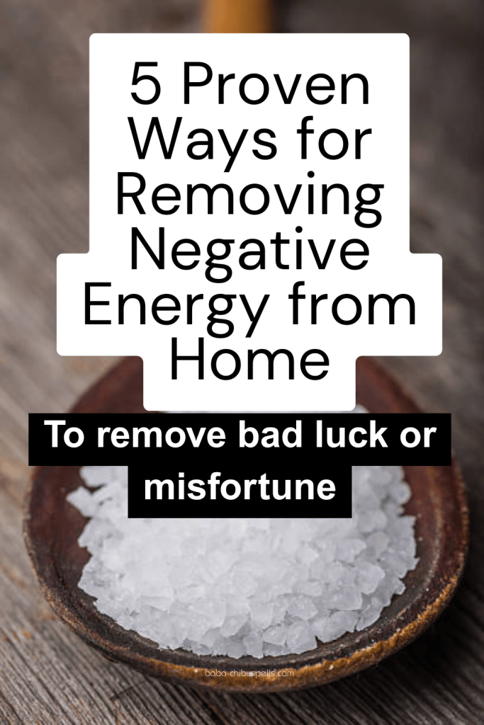Removing Negative Energy from Home Fast 